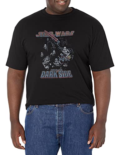 T-shirt Star Wars Dark Vador noir en taille XXL coupe grande pour homme