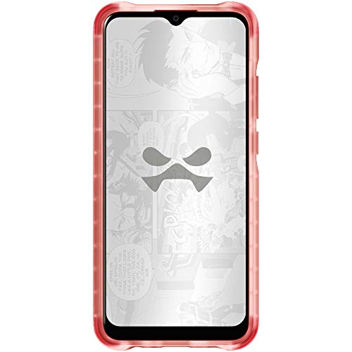 Image of Ghostek COVERT Samsung A02s Case with Clear Slim Fit Design and Anti-Slip Grip Bumper Premium Shockproof Protection Thin Protective Phone Covers Designed for 2021 Samsung Galaxy AO2s (6.5 Inch) (Pink)
