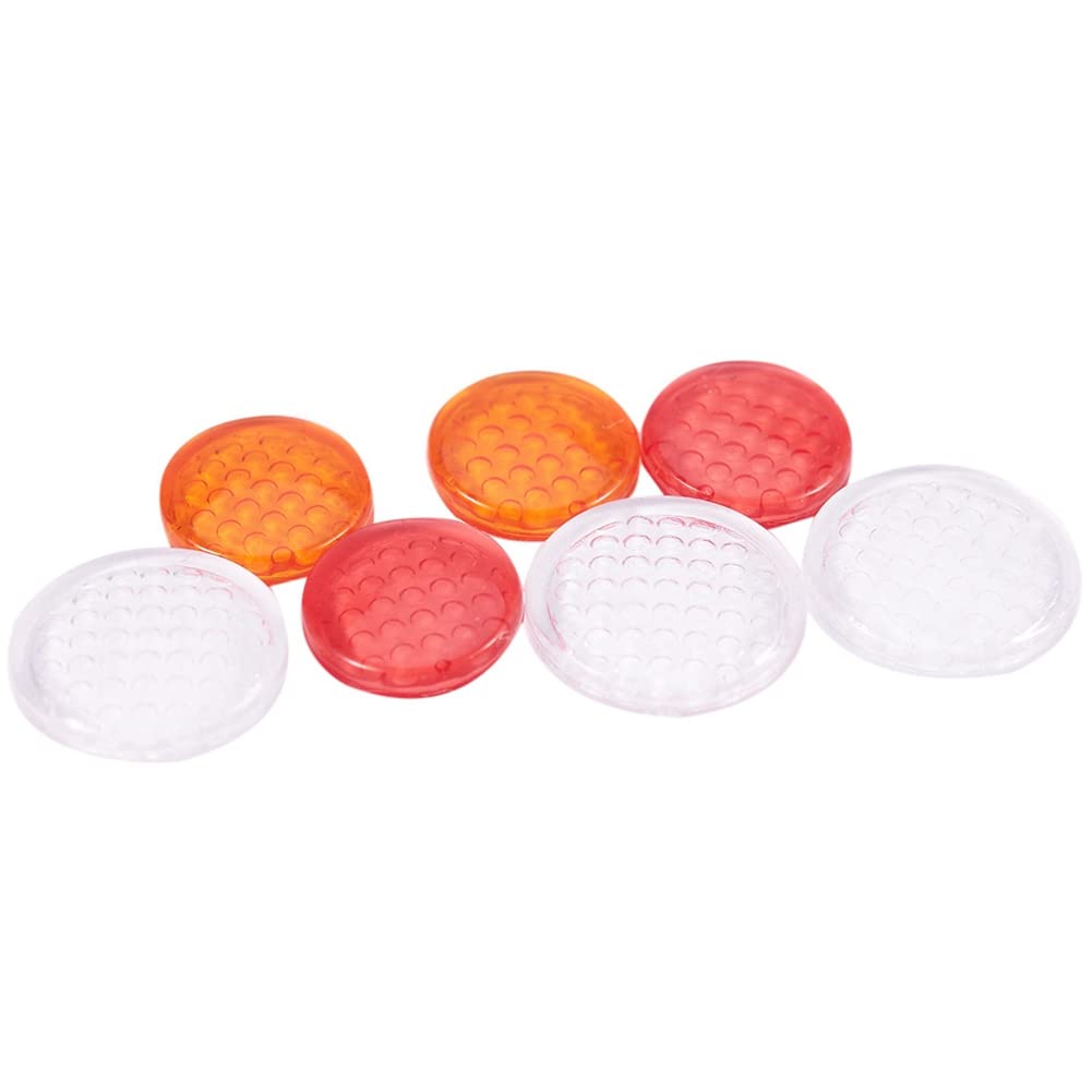 Lot De 14 Coques De Feux Arrière Pour Voiture RC D90 1:10 – En Plastique, Argent/rouge/jaune, Pour LED 3mm (non Incluses)