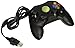 Old Skool Xbox Controller S-Type Wired Game Pad - Black