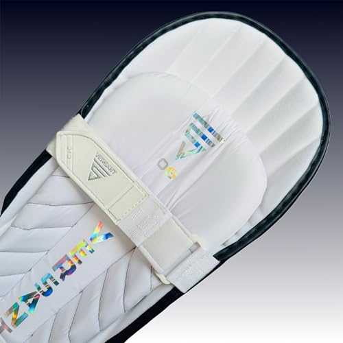 Image of VERSANT OG Moulded Cricket Batting Legguard for Mens (Light Weight) (Navy, Youth)