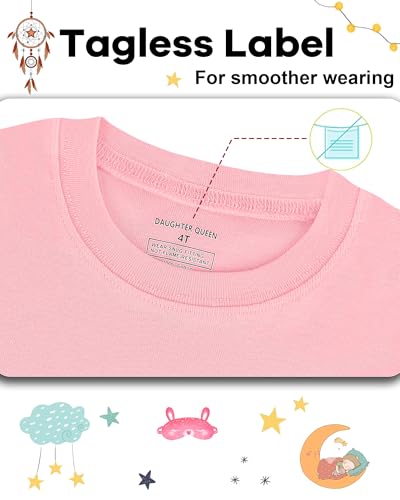 Image of DAUGHTER QUEEN Boys & Girls 100% Cotton Halloween & Christmas PJS 18M-12Y