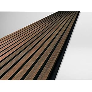 Akupanel | Akoestische Wandpaneel Gerookt Eiken | 260 x 52