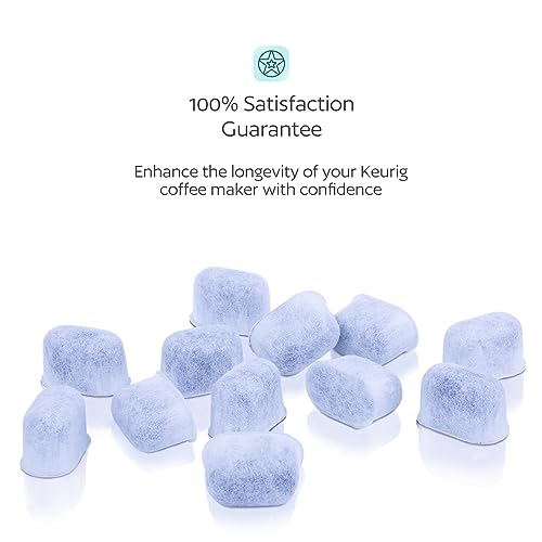12 Water Filters For Keurig K-Mini, K-Slim, K-Duo, K-Supreme, K-Classic, K-Elite, K-Select, K-Cafe, K-Compact, K-Express - Universal Fit Replacement Water Filter For Keurig Coffee Makers #TOP3