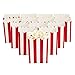 Juvale 100 Pack Red and White Mini Popcorn Boxes for Party, Bulk Paper Popcorn Containers for Movie Night Decorations (3 x 4 In)