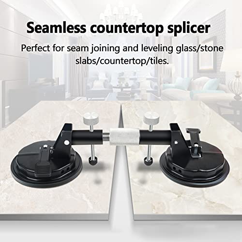 Mingzhe Ajustável Dupla Ventosa A Vácuo Pesado Separador de Costuras de Pedra Profissional Instalaçã