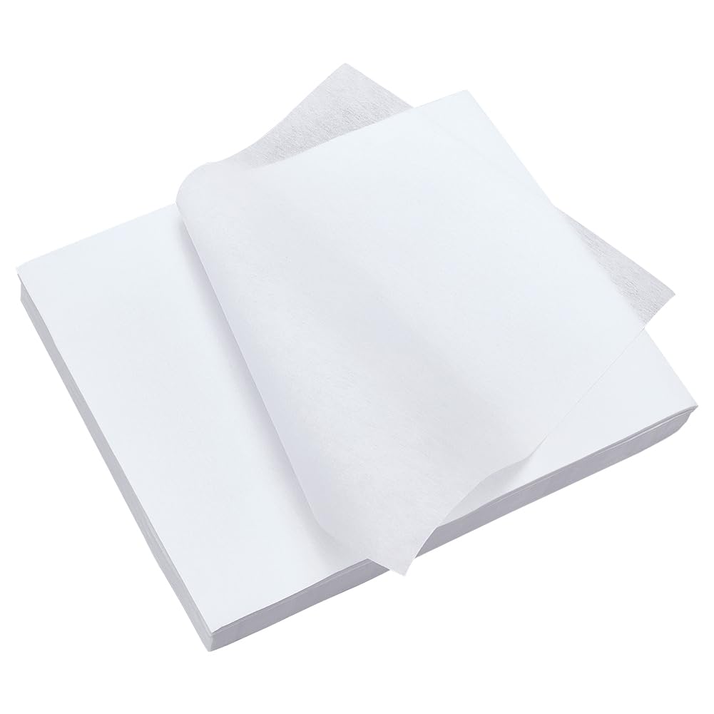 BENECREAT 120 Sheets No Show Mesh Embroidery Stabilizer Backing, 9.8x11.8 inch Precut Sheets for Machine Embroidery and Hand Sewing