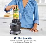 NutriBullet ZNBF30500Z Blender Combo 1200 Watt, 1200W, Dark Gray - Image 2