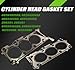 68284904AA Cylinder Head Gasket Set Fit for Jeep Gladiator Wrangler Grand Wagoneer Cherokee for Ram 1500 Promaster 1500 2500 3500 City Rapid Durango for Chrysler Pacifica 3.6L HGS1184 2016-2024