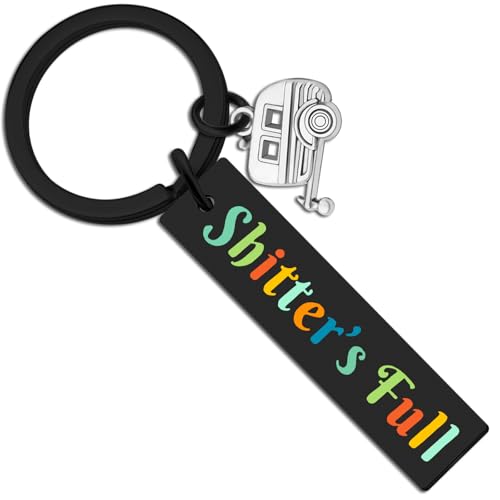 isiyu RV Camper Keychain Gift for Teens and Friends