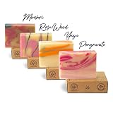 AURIAL - Bar Soap - Organic Essential Oils with Hemp Seed Oil - Handmade Soap Bar - Face and Body -