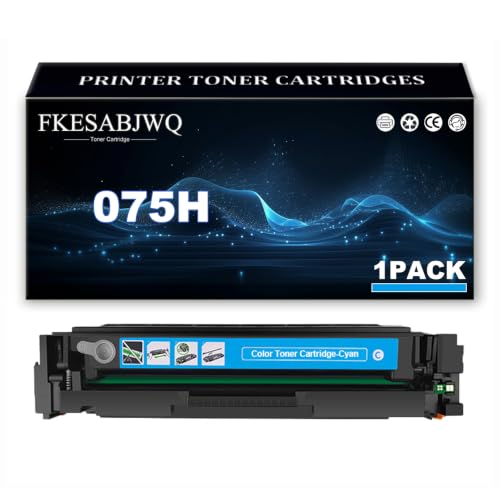 Cartouche toner 075H cyan compatible Canon MF667Cdw LBP646Cdw MF665Cdw CRG075H