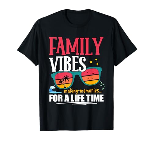 Family Vacation 2026 Beach Matching Summer Family Vibes T-Shirt