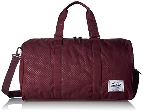 Image of Herschel Novel Duffel Bag, Plum Dot Check, Classic 42.5L, Novel Duffel Bag