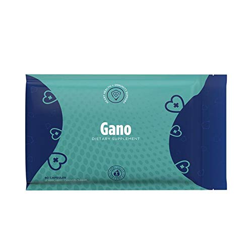 Total Life Changes TLC IASO GANO - Premium 100% Pure Red Reishi Mushroom Extract, Super Antioxidant, Dietary Supplement (90 Capsules)