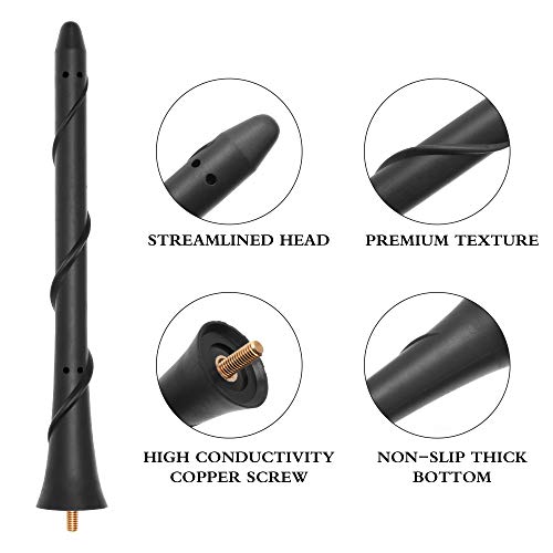 Ksaauto 7 Inch Rubber Antenna For 2006-2022 Mazda Mx-5 Miata Rf Nd Nc ┃ Oem Nf47-66-A30A ┃ S-Shaped Sporty Line, A Spirit Of Continuous Upward Breakthrough #TOP2