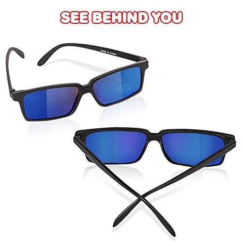 Artcreativity Spy Glasses For Kids - Set Of 3 - See Behind You Sunglasses With Rear View Mirrors - Fun Party Favors, Detective Gadgets, Secret Agent Costume Props, Gift Idea For Boys And Girls #TOP2
