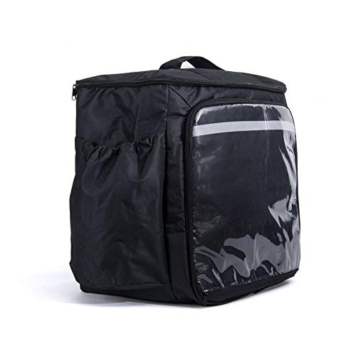 Mochila/bag Impermeável Térmica Entrega Motoboy Delivery Pr (preto)