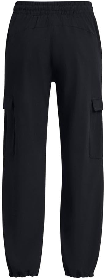 Under Armour Women's Armoursport Woven Cargo Pants, (001) Black / / White, X-Large