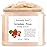 Geranium + Pecan Body & Foot Scrub 10 oz - a refreshing exfoliating experience, leaving your skin feeling smooth, soft, and revitalized - The best stocking stuffer.