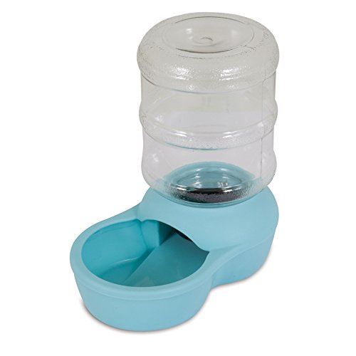 Petmate Aspen Pet Lebistro Waterer, Aqua Sky, 0.5 Gallon #TOP14