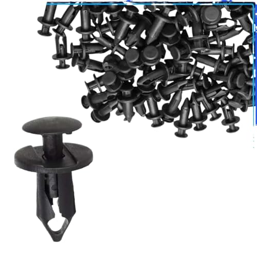Clip de retenue trou 8mm en plastique idéal pour rénover un panneau de porte