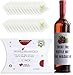 Wine Balanced Norway's Secret Wine Filter | Triple Award-Winner | No More Wine Drops or Wands Needed | Sulfite & Histamine Remover | 100% Natural Organic Wine Purifier | 12 Pack