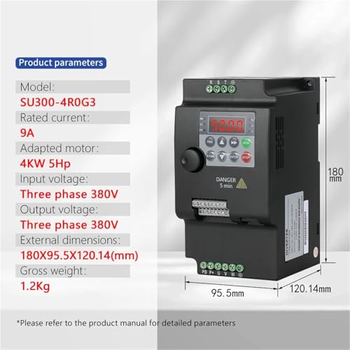 Variateur de fréquence triphasé pour l'automatisation de l'atelier - 2