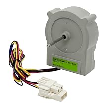 EAU63103204 Refrigerator Evaporator Fan Motor Replacement for LG, Kenmore Refrigerator Part, 12V DC Freezing Fan Motor Replace ODM-001F-44, EAP11761149, PS11761149, PD00052079, AP6028842