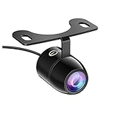 Backup Camera,Esky Mini HD Color CMOS Waterproof 170 Degree Viewing Angle Rearview Camera Car Reversing Rear View/Side View/Front View Security Pinhole Spy Camera--Optional Guideline(YES/NO) (Renewed)