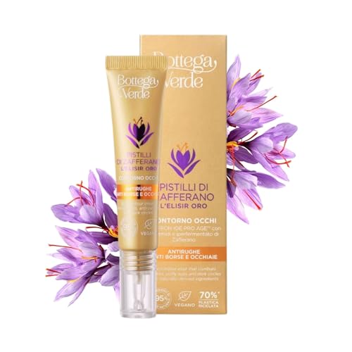 Bottega Verde - Pistilli di Zafferano, L'Elisir Oro, Contorno Occhi,