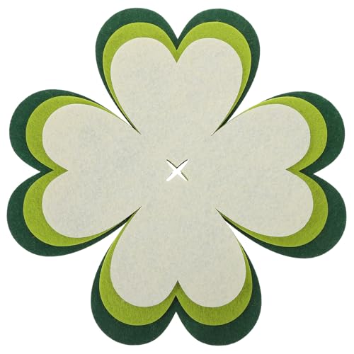 FELTECHELECTR 6pcs Non-Stick Pan Protectors with Heat-Resistant Insulation Pads Scratch-Resistant Pot Separators for Frying Pans Woks Cookware Stylish Deep Green Light Green Colors for Kitchen