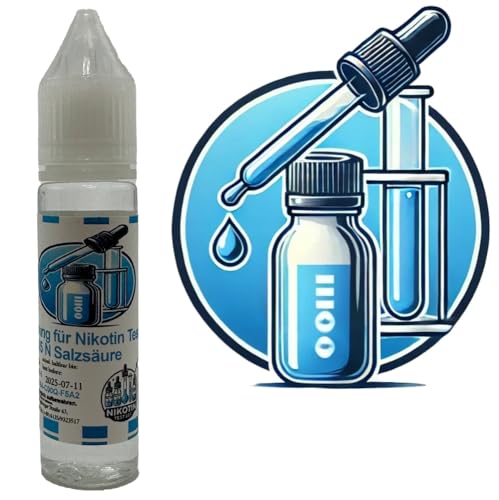 Solution de mesure pour test de nicotine - 30 ml
