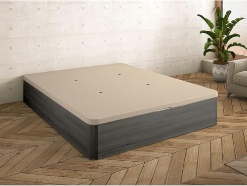 Miniatura 2 de Shiito Canapé Reno Con Amplio Espacio De Almacenaje Tapa Transpirable 3d Y Ventilación Mejorada Con 4 Válvulas Calma Y Confort Garantizados Acabado Wengué - 135x190 Cm