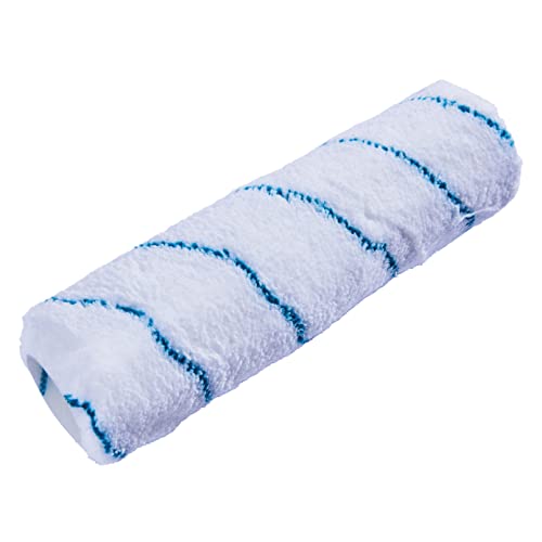 Image of Amtech G4435 230mm (9") x 38mm (1.5") Roller Sleeve, 18mm Microfibre PIle Roller Sleeve, Long Pile Paint Roller for Rough Paint Surfaces
