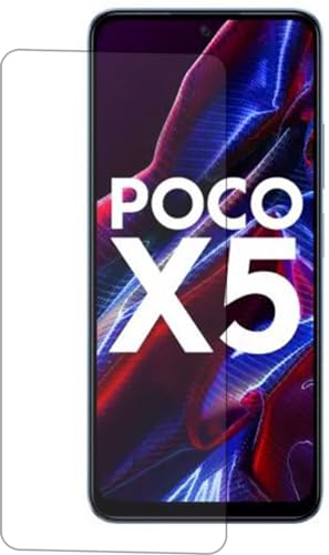 Image of 2.5D Tempered Glass Screen Guard Screen Protector for Poco X5 5G
