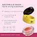 Honeybee Gardens Nectar Lip Mask with Murumuru Seed Butter, Shea Butter, Vegan, Cruelty Free, Gluten Free, Moisturizing, Hydrating