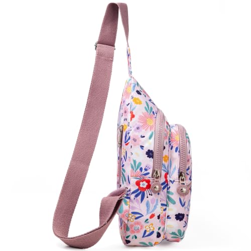 Image of Banelu Small Sling Backpack Crossbody Bags for Women Men, Sling Bag Cross Body Bag Fanny Packs Crossbody Purses