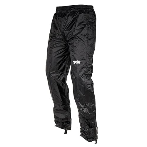 Motoblouz Pantalon de pluie Moto TACTIC Adulte Noir Certification CE