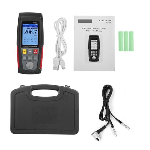 Medidor de Espesor Ultrasónico Digital Precisión WT100A miniatura 2