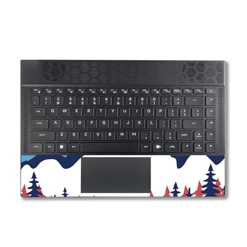 Image of MightySkins Skin Compatible with Alienware X14 R2 (2023) Full Wrap Kit - Winter Scape | Protective, Durable, and Unique Vinyl Decal wrap Cover | Easy to Apply & Change Styles | Made in The USA