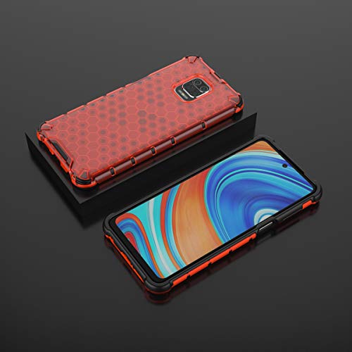 Image of Glasgow Back Case Cover for Mi Redmi Note 9 Pro Max Shockproof Military Grade Back Cover - Black