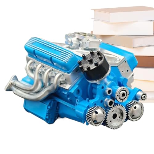 Modello Motore, Modello Scientifico Motore Automobile, Giochi Educativi di apprendimento, Giocattoli Scienziati Collezione per l'Educazione Scienza, Tecnologia, Ingegneria e