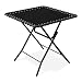 Caravan Sports Textilene Table, Black, Black