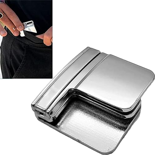 KISHAL Invisible Belt Multi-Function Belt Clip,Lazy Belt,Cordless Buckle Belt Tighten The Waistband,Adjustable Waist Belt