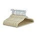 Amazon Basics Lot de 50 cintres en velours pour costumes Ivoire