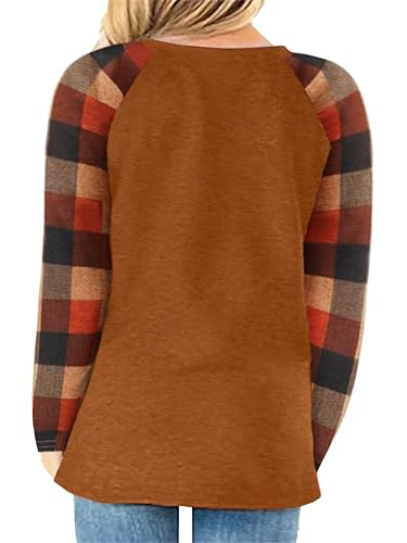 Plus Size Thanksgiving Shirts for Women Thankful Grateful Blessed Shirt Leopard Pumpkin Tshirt Fall Shirt3