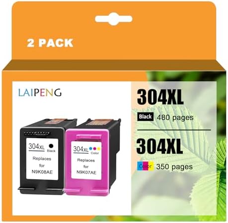 Cartouche D'encre Noire 304XL, Rendement De Pages élevé, Remplacement