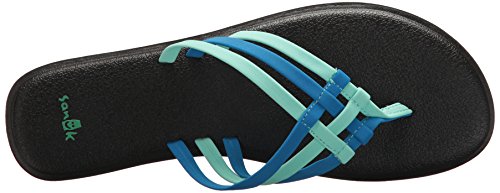 Image of Sanuk Women's Yoga Salty | Flip Flops for Women | Yoga Sandals For Women | Memory Foam Footbed