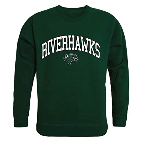 NSU Northeastern State Riverhawks NCAA Campus Crewneck Sweatshirt - Small, Forest Green